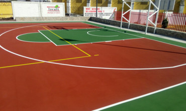 Construcción de Canchas de Basquetbol