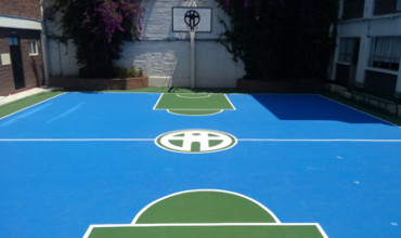 Construcción de Canchas de Basquetbol